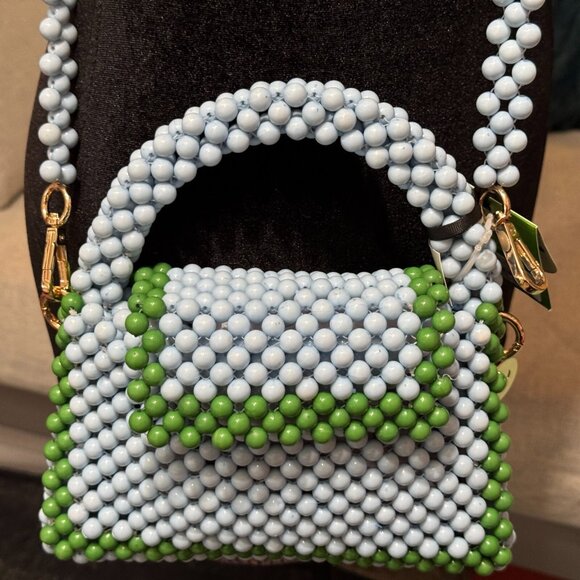 Colorblock Beaded Crossbody Bag - kate spade new york x Target, Blue/Green - Picture 8 of 16